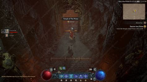 Speak with Neyrelle. . Diablo 4 descent into flame crash